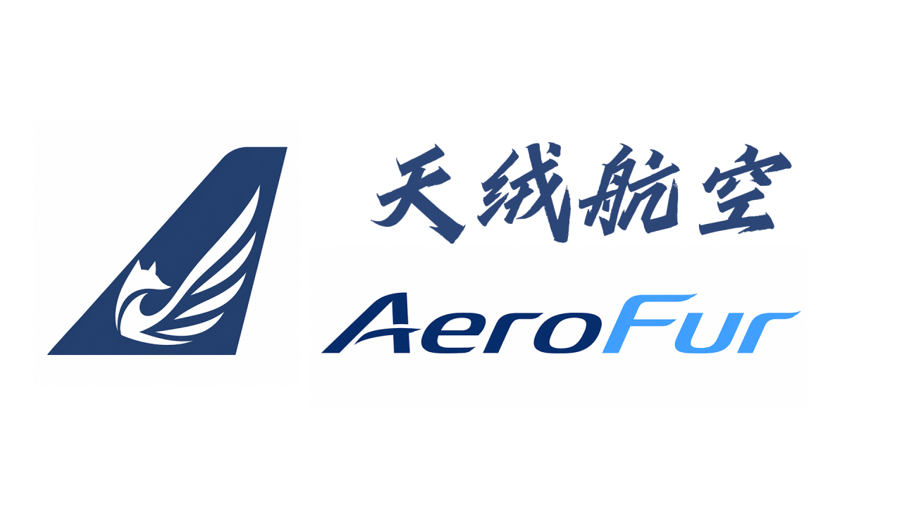 天绒航空 logo